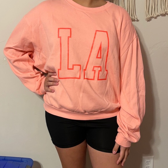 Pink LA sweatshirt
